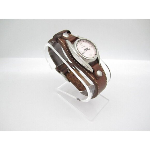 Women Fossil Quartz WR Analog 25mm Dial Causal Round Watch (G545) JR-9855 - Picture 4 of 10